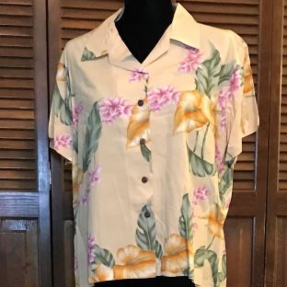2 Palms Hawaiian Shirt - Picture 1 of 7
